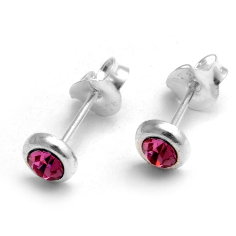 Aros susano fucsia 5mm.